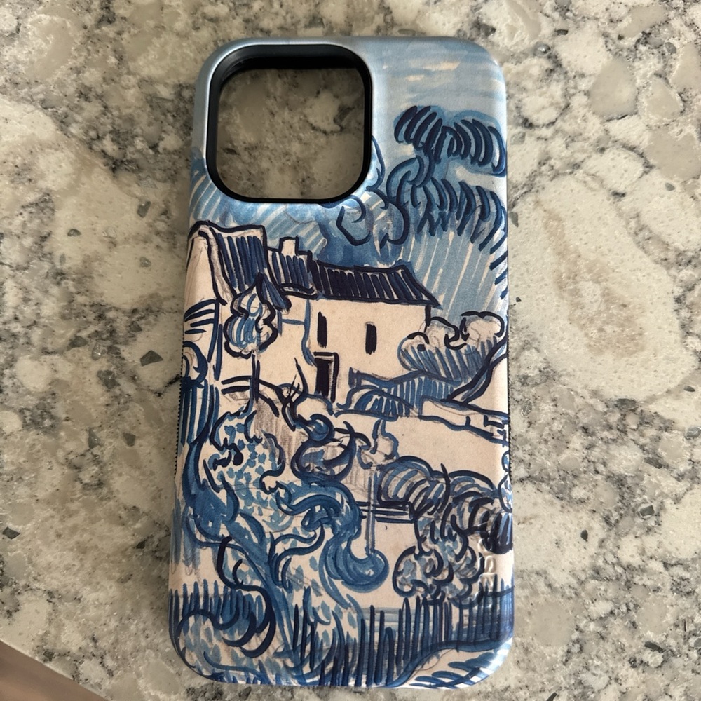 Casely Blue and White Phone Case